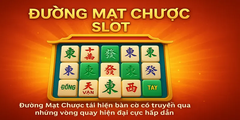 Đường Mạt Chược tái hiện bàn cờ cổ truyền qua những vòng quay hiện đại cực hấp dẫn
