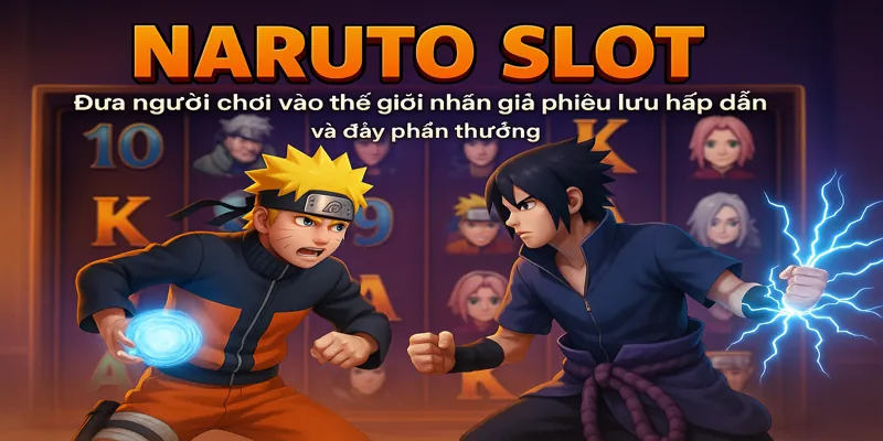 Naruto Slot đưa người chơi vào thế giới nhẫn giả phiêu lưu hấp dẫn và đầy phần thưởng