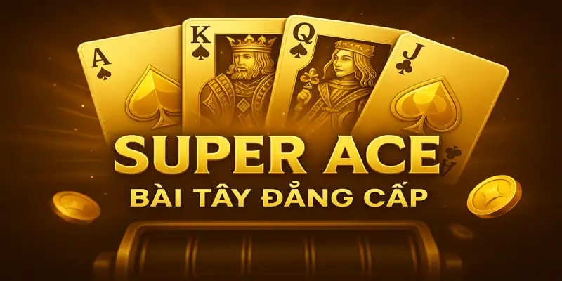 Super Ace mang phong cách bài tây đẳng cấp, kết hợp hiệu ứng nổ hũ cực kỳ cuốn hút