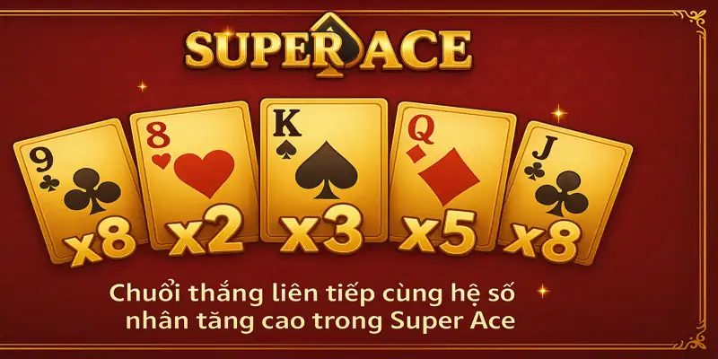 Super Ace mang đến những chuỗi combo chiến thắng cực mãn nhãn cho người chơi
