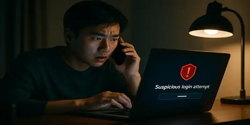 Người chơi nhận cảnh báo đăng nhập lạ từ hệ thống và được hỗ trợ ngay