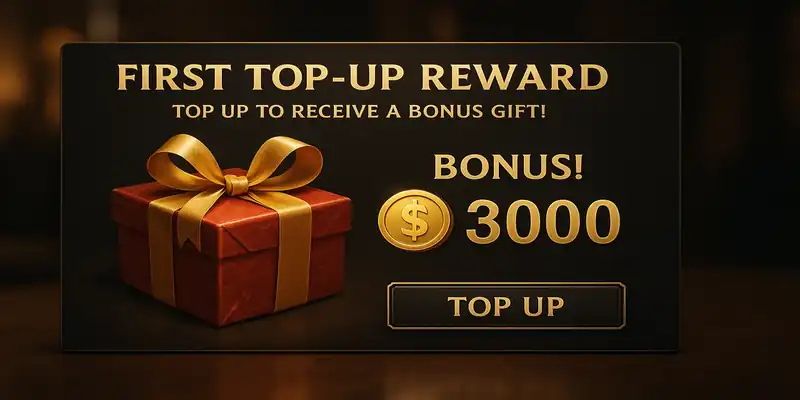 Thông báo quà tặng khuyến mãi nạp đầu hiển thị trong game