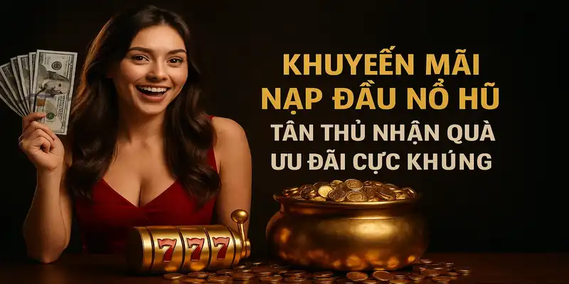 Khuyến Mãi Nạp Đầu Nổ Hũ: Tân Thủ Nhận Quà, X2 Vàng, Ưu Đãi Cực Khủng